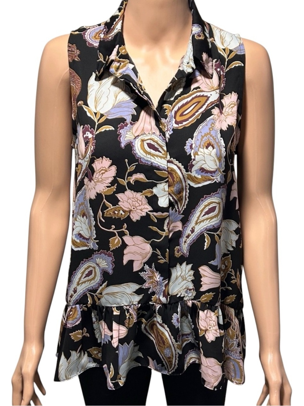 Catherine Malandrano Sleeveless Blouse 🧩